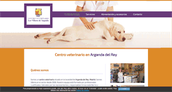 Desktop Screenshot of cvlosvillaresdearganda.com