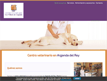 Tablet Screenshot of cvlosvillaresdearganda.com